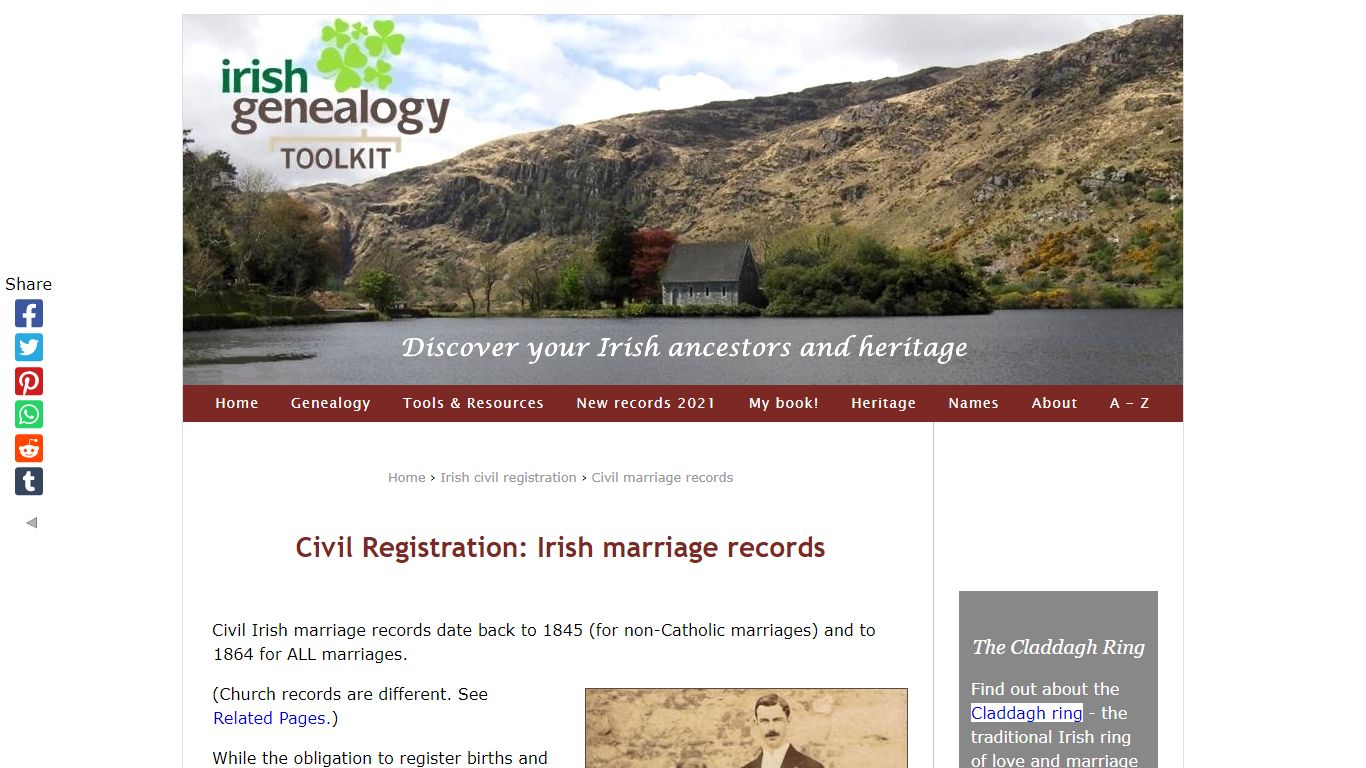 Civil Registration: Irish marriage records - Irish Genealogy Toolkit